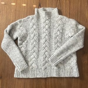 Madewell cable knit sweater ❄️